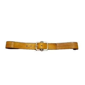 Fabio Corti Tan Genuine Leather Belt M Italy